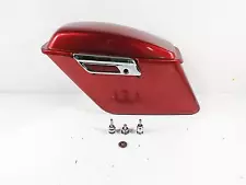 2012 Harley FLD Dyna Switchback Left Saddlebag Saddle Bag Red 90200019BDK