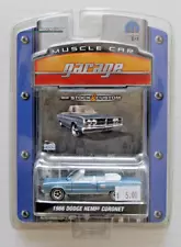 GREENLIGHT MUSCLE CAR GARAGE STOCK 1966 DODGE HEMI CORONET 1/64