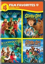 4 FILM FAVORITES SCOOBY-DOO New 4 DVD Set 1 + 2 + Lake Monster + Mystery Begins