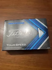 Titleist Tour Speed Urethane Golf Balls White One Dozen NEW