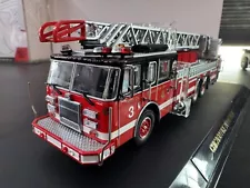 Code 3 #12919 Pierce Ladder Chicago Fire Truck 3 1/64