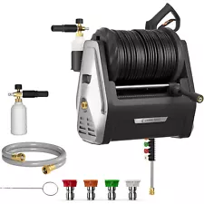 Giraffe Tools Electric Pressure Washer 2400 PSI Power Washer Hose Reel 100 Feet