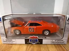 THE DUKES OF HAZZARD NEW CUSTOM 1969 DODGE CHARGER GENERAL LEE 1:24 DIECAST CAR