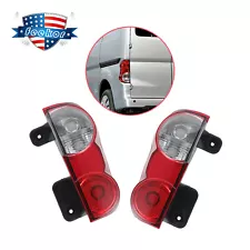 Left Right Tail Light Rear Lamp Clear & Red Lens for 2015 Chevrolet City Express (For: Chevrolet City Express)