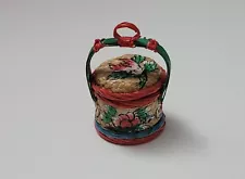 Miniature Chinese Flower Basket For Blythe Doll