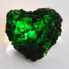 48 Ct Natural Emerald Huge Rough Earth Mined Certified Green Loose Gemstone