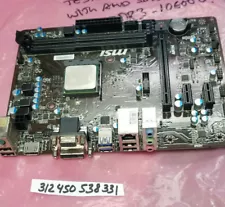 Asus AMD Socket AM1 SATA(6Gbit/s) Motherboard AM1M WITH AMD SD3850JAH44HM incl