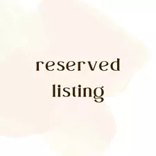 Reserved Listing for Lupatv_645