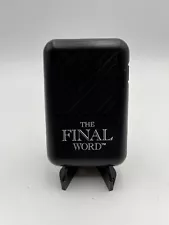 The Final Word Voice Box Insult Machine Banning 1990 Offensive For Parts/Repair