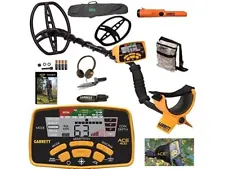 Garrett ACE 400 Metal Detector w/ 8.5x11" DD Waterproof Coil and Premium Accesso