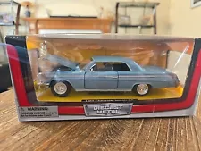 1962 Chevy Impala SS, Blue - New Ray SS- - 1/24 Scale Diecast Model Car