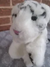 Wowwee White Tiger Cub Plush Makes Sounds Pre-owned Tested Works