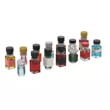 14-in-1 Liquor Bottles Set 75 Pieces Building Kit for Min--if-i-g-u-r-e