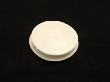 Single White Piggy Bank Rubber Stoppers / Plugs Sizes for Holes Between 1" to 2"