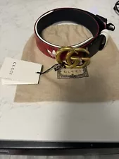 Adidas Gucci Marmont Belt Size 95