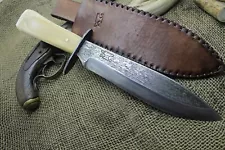 GAUCHO KNIFE BIG BOWIE EDC COWBOY MONTAIN MAN FRONTIER CIVIL WAR WEST BUCHCRAFT