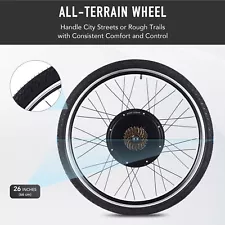 Secondhand eBike Conversion Kit 26" Rear Wheel 500W Hub Motor LCD PAS