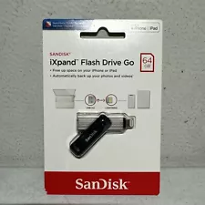 SanDisk iXpand 64GB Flash Drive Go for iPhone/iPad Lightning