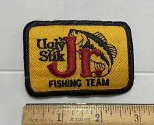 Ugly Stik Jr. Fishing Team Rods Reels Souvenir Embroidered Patch Badge