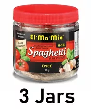 El Ma Mia H-14 Seasoning for Spaghetti Spicy Meat Sauce 110g Each 3 Jars