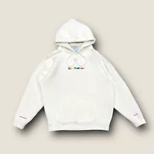 You Matter White w/ Rainbow Lettering Hoodie