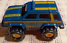 1986 Vintage McDonald’s Toy Truck - Blue Yellow Stomper Toyota Tercel - Schaper