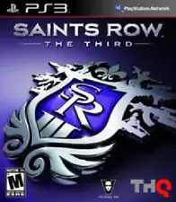 Saints Row: The Third Playstation 3 Game, Case, Manual (Complete)