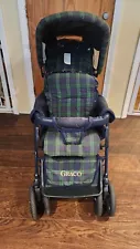 Graco Duo 505B Series Double Stroller w/ Tandem Seating, Basket, Locking Wheels