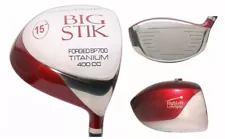 NEW High Loft 15-Degree BIG STIK Driver, 45-Inch Flexcelerator Graphite Shaft