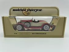 Matchbox Models of Yesteryear 1931 STUTZ BEARCAT Y-14 Red / White In Box 1978