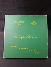 VTG RCA VICTOR RED SEAL 45RPM 1952 A Gift of Classics Record Set Rare Edition