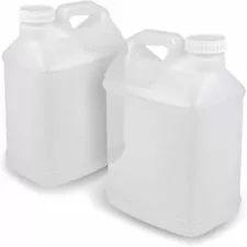 Food Grade, Sanitary, 2.5 Gallon Mixing Jugs, 2 Pieces, Clear