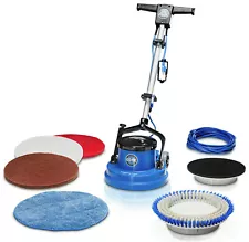 Prolux Core 15" Random Orbit Commercial Floor Polisher Buffer & Scrubber Loaded