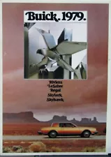 1979 Buick Riviera LeSabre Regal Skylark Skyhawk Japanese Sales Folder Orig