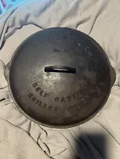 Griswold 472 Cast Iron Skillet Lid #12 Large Block Logo