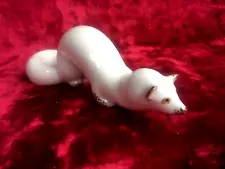 Vintage Porcelain Figurine wease lweasel Polonne USSR