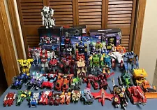 50 TRANSFORMERS Lot !!! G1 G2 Universe CHUG Legacy FOC WFC Collection For Sale!