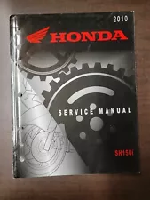 2010 Honda Service Manual - SH150i