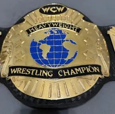 WCW WORLD HEAVYWEIGHT CHAMPIONSHIP REPLICA BELT 2MM BRASS ADULT SIZE