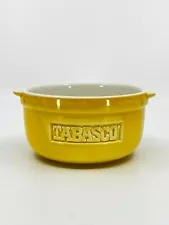 Vintage Tabasco Dip Serving Bowl perfect for Hot Sauce lovers Soup Bowl Cereal