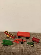 assorted farm toys