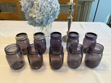 canning jars ball jar only purpie 100 th anniv-quart sale is for 10 jars