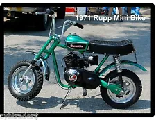 1971 Rupp Scrambler Mini Bike Refrigerator / Tool Magnet