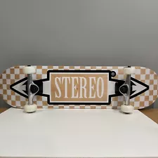 Stereo Skateboard Complete New With Cosmetic Scratches 31.5" by 8" - 4195