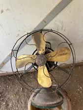 Antique 12" Hunter Fan ( Brass Blades )