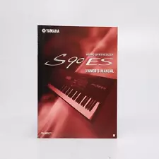 New ListingYamaha S90 ES Keyboard Synthesizer Owner's Manual #53735