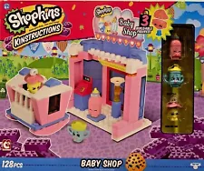 Shopkins Kinstruction Baby Shop Building Playset 128 Pieces Toy "NEW"