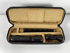 Moeck Rottenburgh Model 4207 Soprano Recorder - Grenadilla with Case