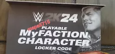 WWE 2K24 Playable My Faction Character Locker Code (Sent Via Ebay Mes)