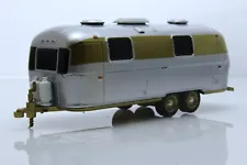 Airstream Land Yacht Camper Gold Travel Trailer RV 1:64 Scale Diecast Model